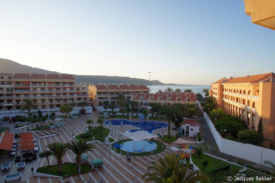 Binnenplaats Compostela Beach
